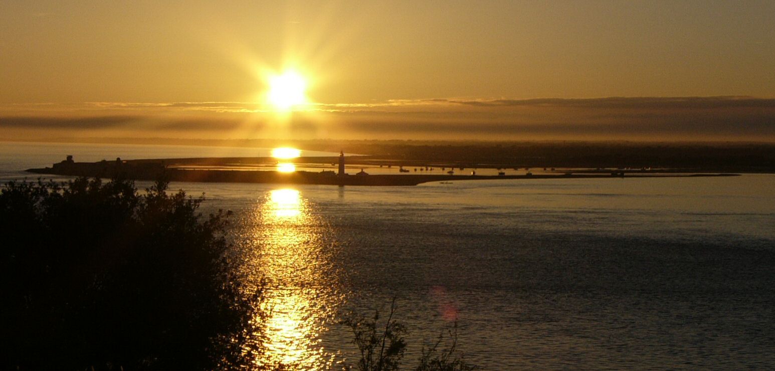 View of Hurst Spit