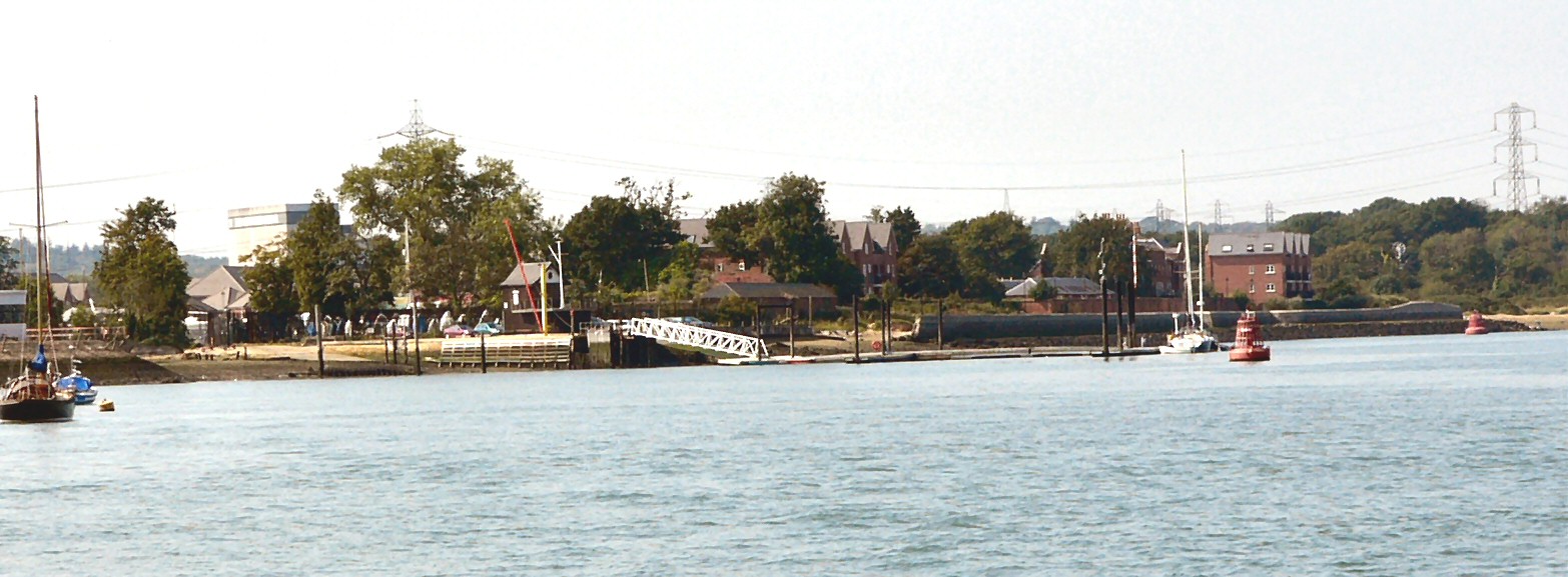 Marchwood Sailing club pontoon
